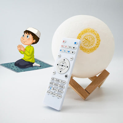 Islamic Moon Lamp Quran Speaker